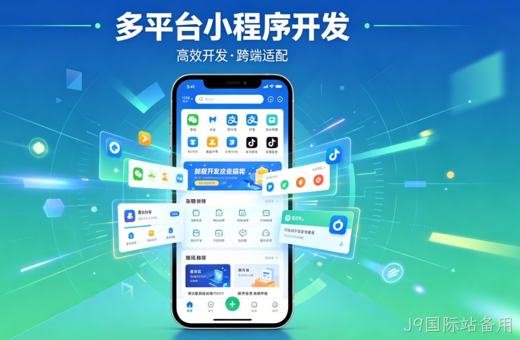 小程序开发选对服务商！J9国际站备用多平台定制，帮企业抓住私域红利